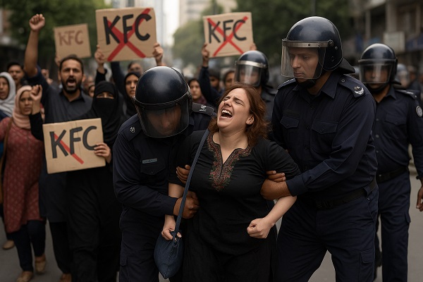 Over 170 Arrested in Anti-KFC Protests Across Pakistan