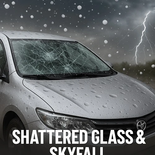 Shattered Glass & Skyfall: Islamabad’s Violent Hailstorm Sparks Windscreen Crisis