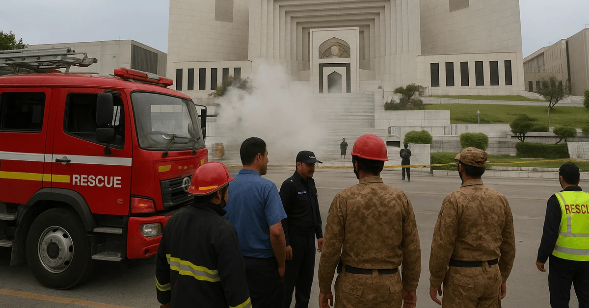 Cylinder Explosion at Supreme Court Pakistan: What Happened Today