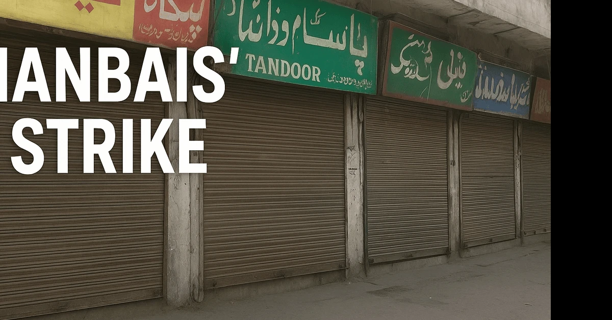 Nanbais’ Strike in Rawalpindi Shuts 21,000 Tandoors: Bread Crisis, Rising Costs & What Happens Next