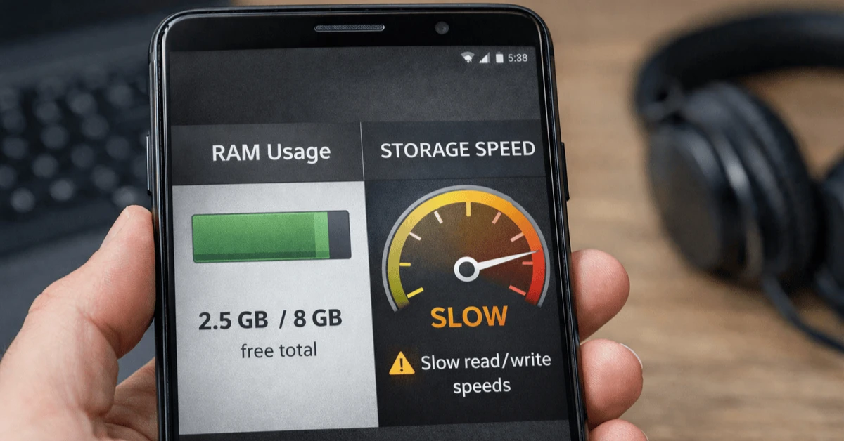 Why Storage Speed Matters More Than RAM After 2–3 Years of Phone Use
