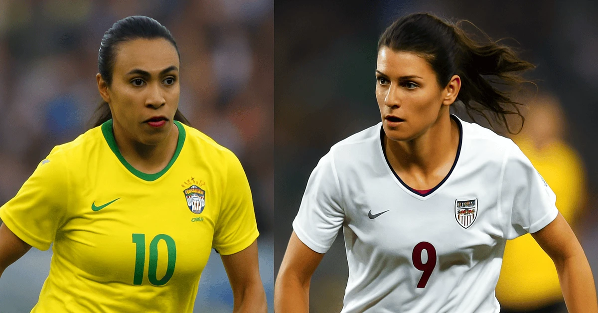 Top 15 Women’s Football Superstars of All Time