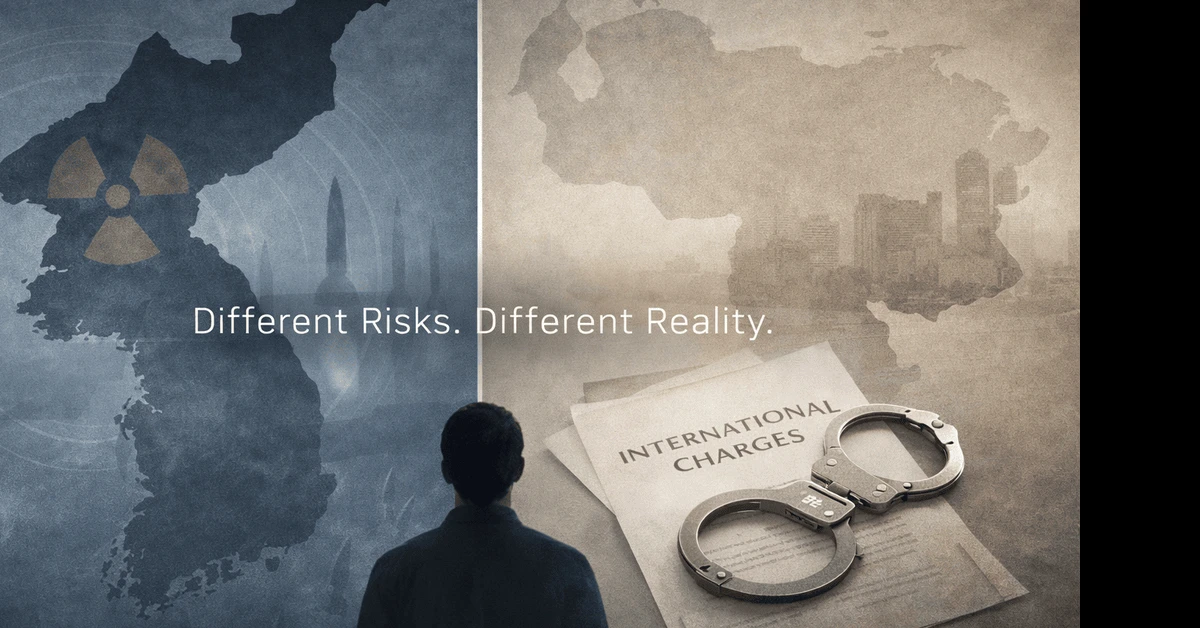 Why the U.S. Can Arrest Venezuela’s Leader but Cannot Touch North Korea’s Ruler